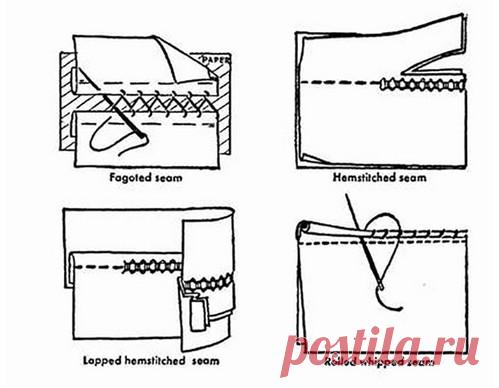 Вот они, настоящие ручные швы… Да так много! (Шитье и крой) | Журнал Вдохновение Рукодельницы