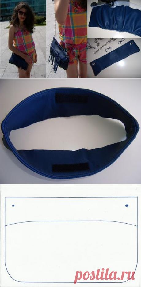 Сумка  бахромой ~ Шаблоны Мода измерения