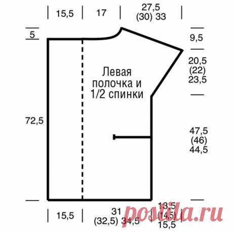 Асимметричный жилет в клетку