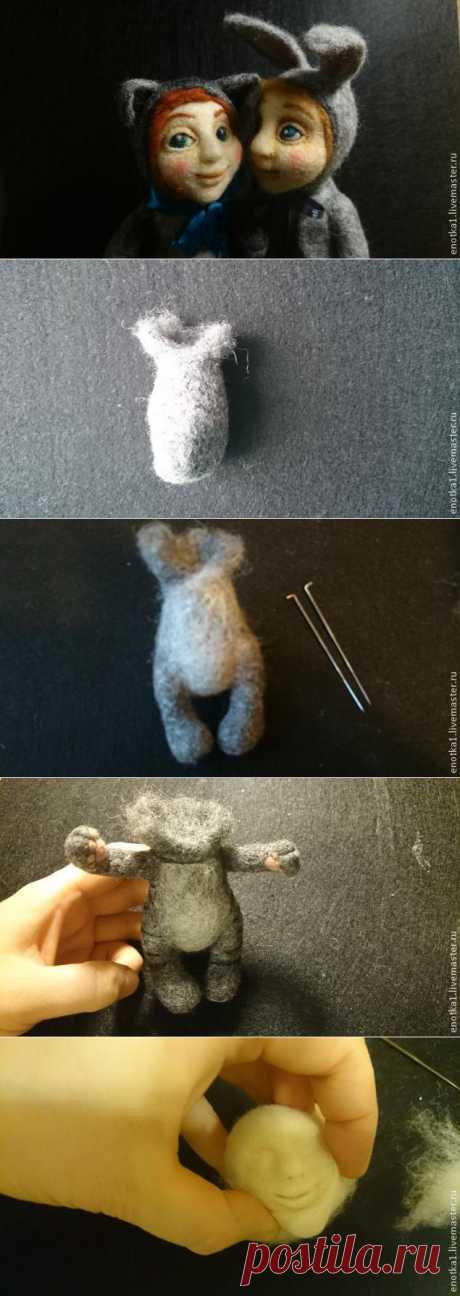МК Нежные слова или &quot;Киська Зайка&quot; - Ярмарка Мастеров - ручная работа, handmade