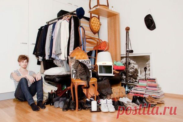 Из-за сентиментальности человек захламляет квартиру