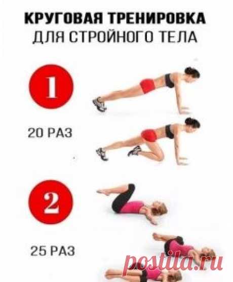 Круговая тренировка для подтянутого тела