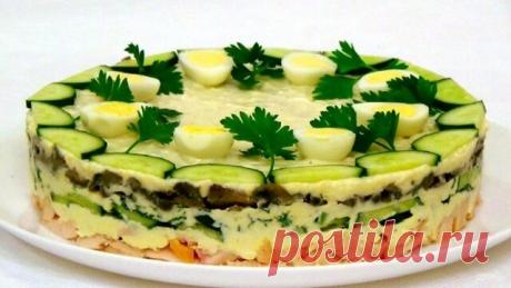 Салат «Курочка Ряба». Сытно, просто и очень вкусно! — Бабушкины секреты