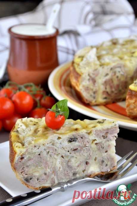 Рецепты к новому году. Быстрый мясной пирог в мультиварке - кулинарный рецепт - Антрекот - большая кулинарная книга