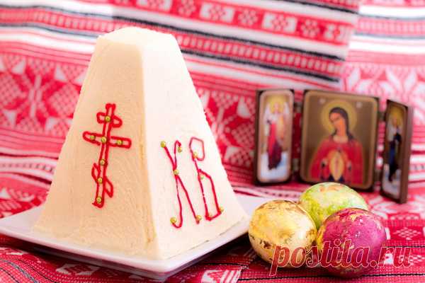 Царская творожная пасха с маковой начинкой (мастер-класс)