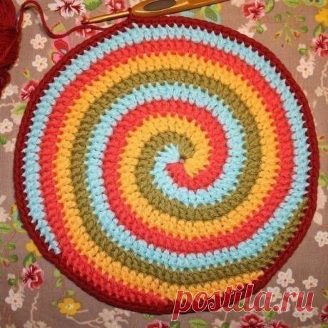 Четырехцветное вязание вкруговую
