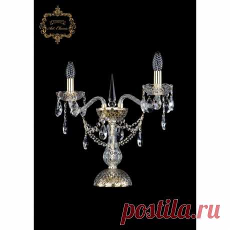 Настольная хрустальная лампа Art Classic