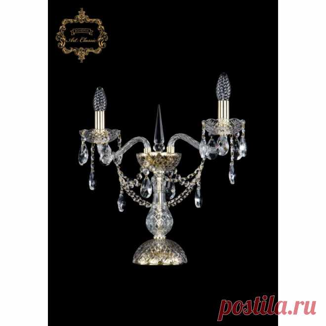 Настольная хрустальная лампа Art Classic