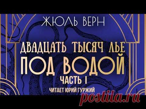 ЖЮЛЬ ВЕРН - ДВАДЦАТЬ ТЫСЯЧ ЛЬЕ ПОД ВОДОЙ - ЧАСТЬ 1 (читает ЮРИЙ ГУРЖИЙ)