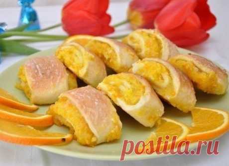 Мягкие апельсиновые печенья - У нас так