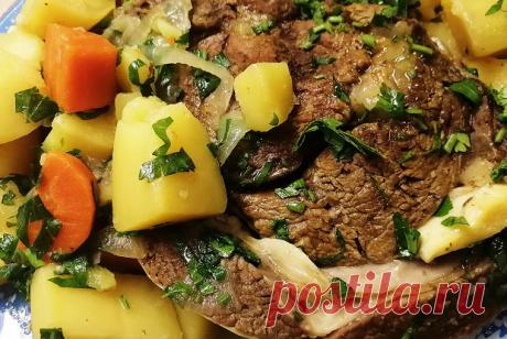 Томленая говядина с овощами рецепт – основные блюда. «Еда»
