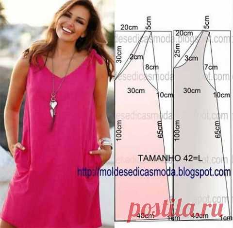 Простые выкройки летних платьев и сарафанов | Искусница