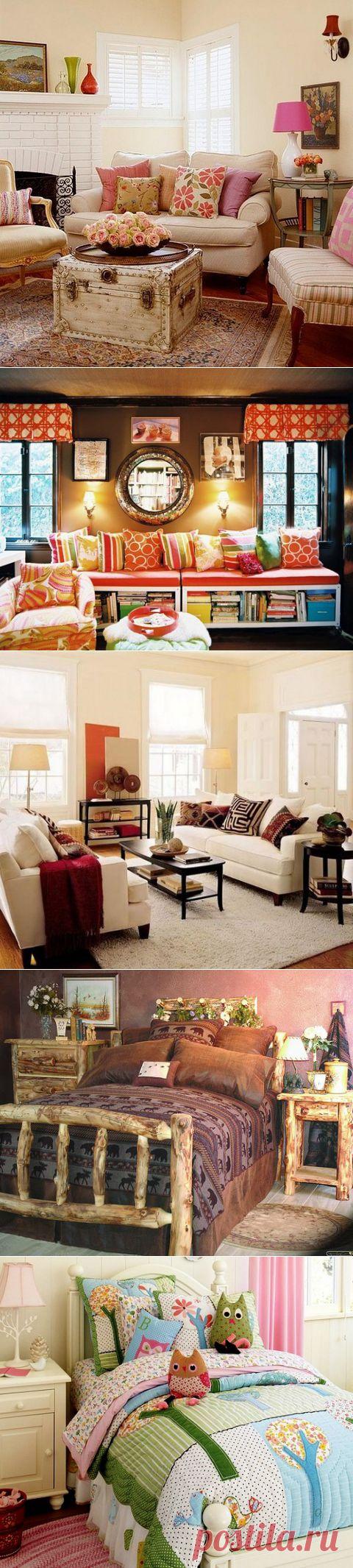 Декоративные подушки в интерьере | Fusion of Styles