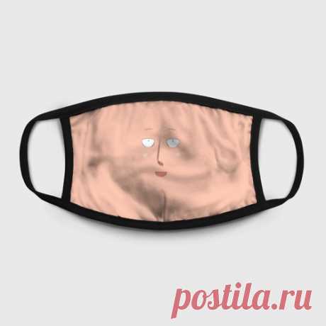 Лицо САЙТАМЫ Маска защитная (+5 фильтров) с принтом за 690 ₽ 👕 купить в интернет-магазине - 1806735