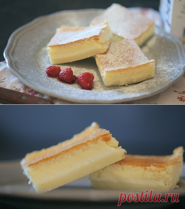 Как приготовить волшебство в духовке: умное пирожное. - рецепт, ингредиенты и фотографии