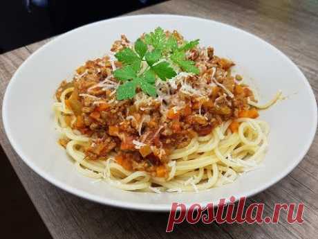 Болоньезе!!! Рецепт настоящей,  итальянской  BOLOGNESE !!!