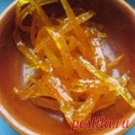 Апельсиновая карамель Кулинарный рецепт