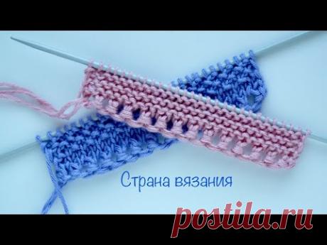 Вязальные советы. Ажурный наборный край. Knitting tips. Lace typesetting edge.