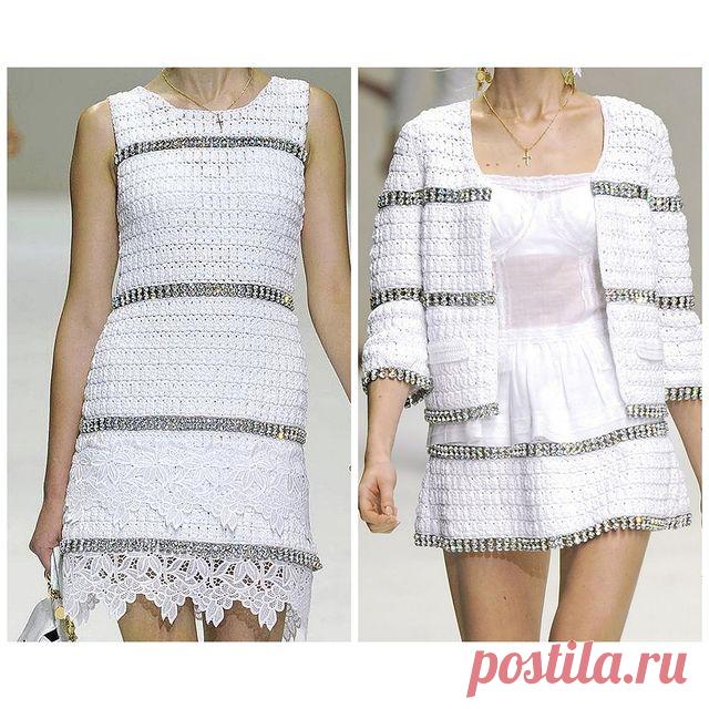 Дарим ❤️ листам и сохраняем👆🏻 

👉🏻 Шишечки из 5 столбиков в моделях #dolcegabbana 👉🏻 эффектные и лаконичные 👌🏻 #классикакрючка 

❤❤❤
#крючкомпучком #мода #вязанаямода #костюм #вязаныйкостюм #костюмкрючком #вязаниевмоскве #вязаниеназаказ  #вязаноеплатье #вязаниекрючком  #крючкомплатье #вяжукрючком #вяжутнетолькобабушки  #вязание #платье  #платьекрючком  #martes_crochet  #crochetdress #mkmartes #вязание_на_заказ  #бомбер #джемпер #вязаныйджемпер
#узоркрючком  #узоркр...