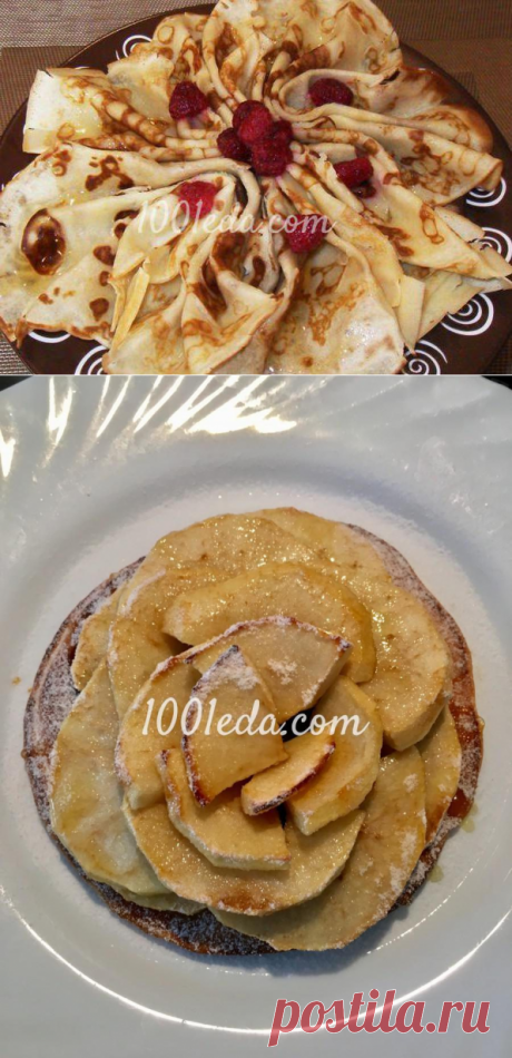 Свекольные блинчики с селедочным кремом - Почта Mail.Ru