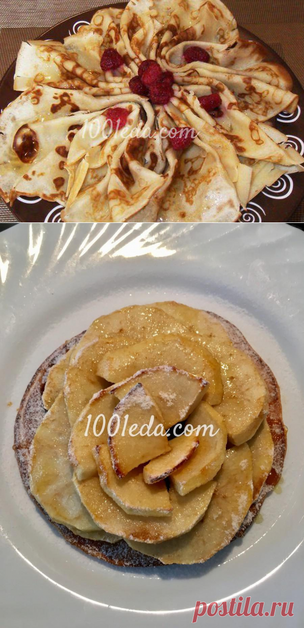 Свекольные блинчики с селедочным кремом - Почта Mail.Ru