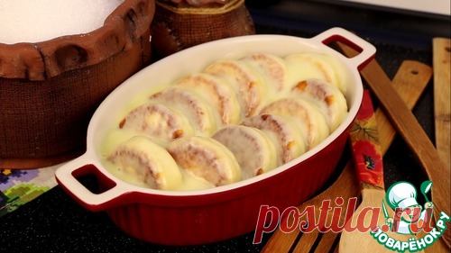 Сырники под нежным соусом – кулинарный рецепт