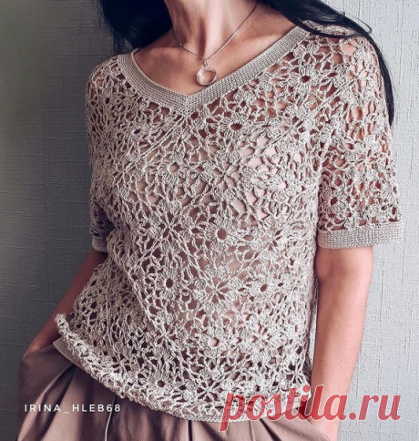 ЛЕТНЯЯ КОФТОЧКА МОТИВАМИ КРЮЧКОМ.