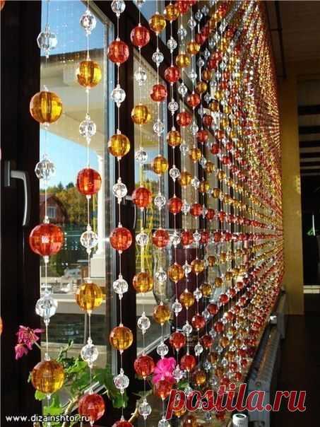 Шторы из бусин своими руками - Экологическое землетворчество | Экологическое землетворчество