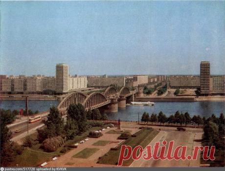 Володарский мост - Фотографии прошлого 1978