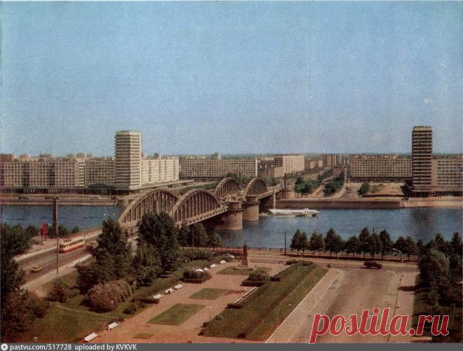 Володарский мост - Фотографии прошлого 1978
