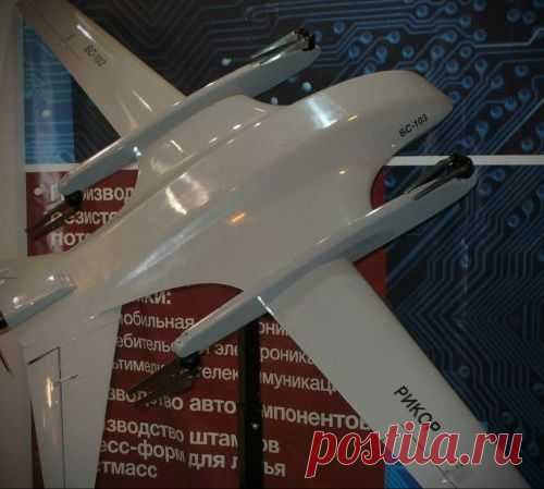 В России разработан беспилотник горизонтального и вертикального взлета