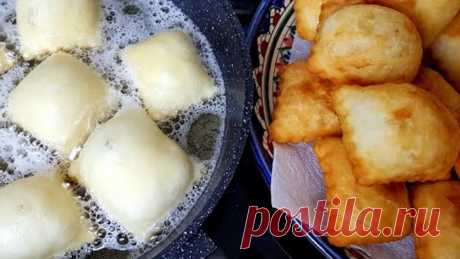 БАУРСАК☆На КЕФИРЕ БЕЗ ДРОЖЖЕЙ☆ ПЫШНЫЕ С ХРУСТЯЩЕЙ КОРОЧКОЙ Быстро и Вкусно