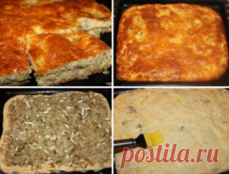Пирог с капустой и яйцом