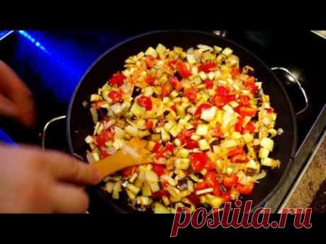 Овощное рагу с баклажанами - это хит летнего меню