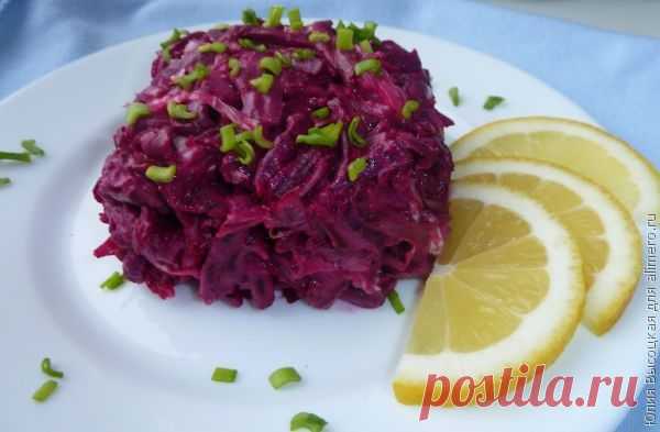 Салат из свеклы с пекинской капустой