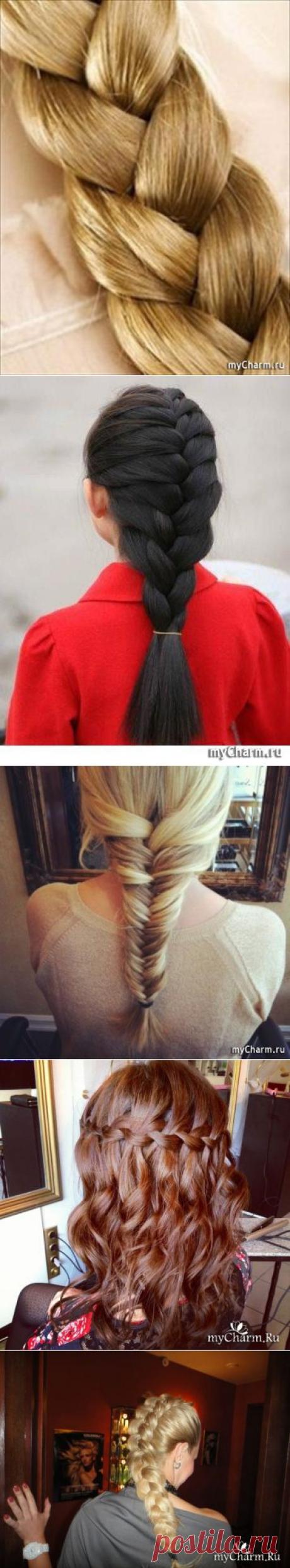 Плетение кос. Картинки схемы. Косички для всех случаев жизни))): Группа Прически и уход за волосами