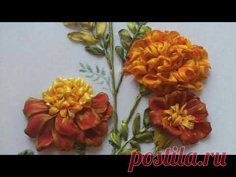 Ribbon embroidery Art