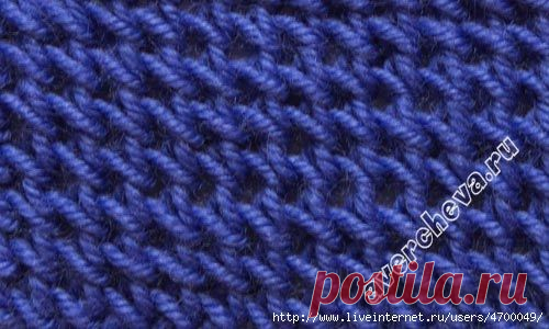 Простой-и-полезный узор спицами (автор Елена Аверчева)