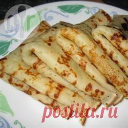 Рецепт: Постные блинчики - все рецепты России