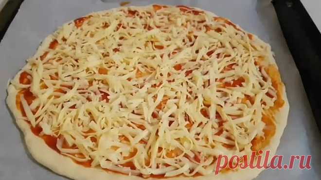 Пицца с курицей