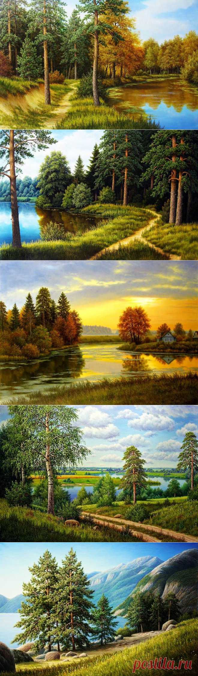 Пейзажи Владислава Кошелева.