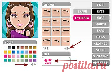 Бесплатное создание аватара в онлайн конструкторе FaceYourManga