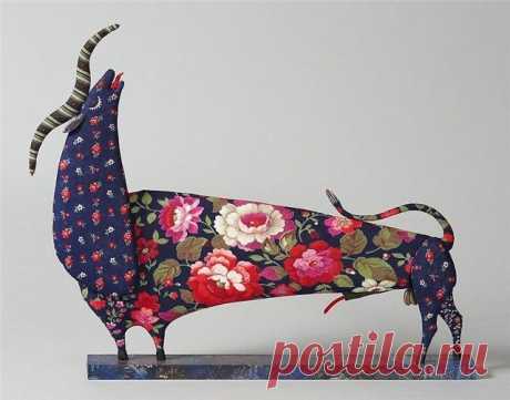 Авторские куклы-скульптуры из ткани — Рукоделие