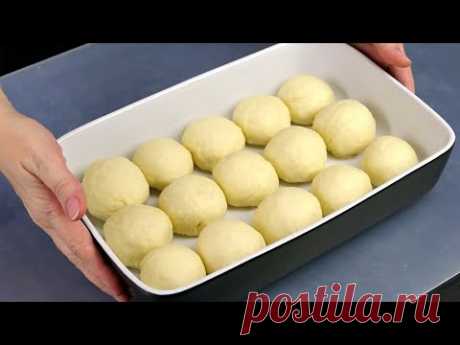 САМОЕ БЫСТРОЕ и вкусное дрожжевое тесто! Рецепт за минуту! Тесто для пиццы, для пирожков и булочек!