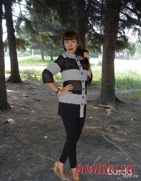 Кардиган по мотивам D&amp;G - Рукоделие - Мастер-классы - Burdastyle: клуб по интересам: мастер-классы по шитью и рукоделию, мода, стиль, конкурсы