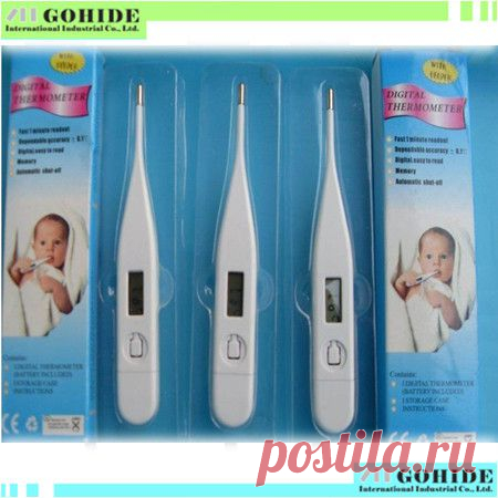 Universe of goods - Buy "Free shipping Quality of 1pcs LCD Home & Baby Digital Electronic Thermometer Body Temperature Child Adult Household Temperature" for only 4.99 USD.