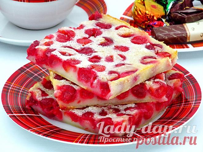 Клафути с вишней, рецепт с фото пошагово в духовке | Простые рецепты с фото