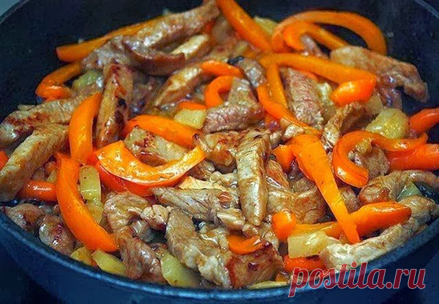Кулинарные Рецепты: "Мясо по-тайски"