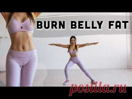 10 Min Morning Routine to Burn Belly Fat | No Jumping