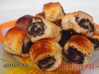 Маковые рулеты | Мадам Аннин